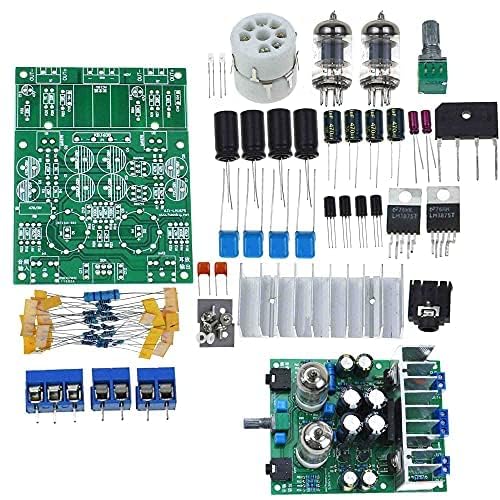 6J1 Tube Preamplifier Audio Board LM1875T Power Amplifier Board 30W Preamp Buffer Amplifier AMP DIY Kits