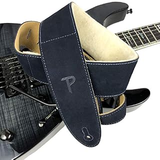 Perri’s Leathers Ltd. – Sangle de Guitare – Longueur Ajustable – Rembourrage en Peau de Mouton – Bleu Marine – Fabriquée… - Les Beatles, Paul McCartney, John Lennon, RIngo Starr, George Harrison Perri's Leathers Ltd. - Sangle de Guitare - Longueur Ajustable - Rembourrage en Peau de Mouton - Bleu Marine - Fabriquée… – Image 2