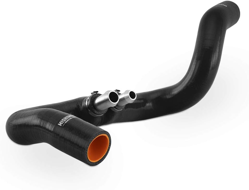 Mishimoto MMHOSE-JLP-18ABK Silicone Coolant Hose Kit, Compatible With 2018+ Jeep Wrangler JL 3.6L W/Automatic Transmission, Black