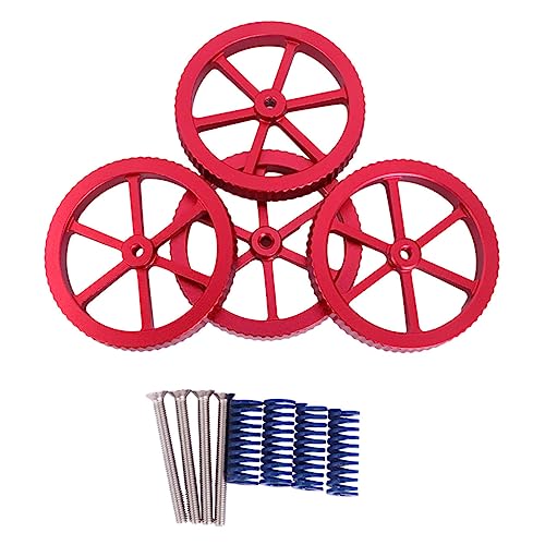 CIYODO Leveling Spring Screw Nut Kit for Printer Hand Leveling Nut Set Compatible Printer Hotbed