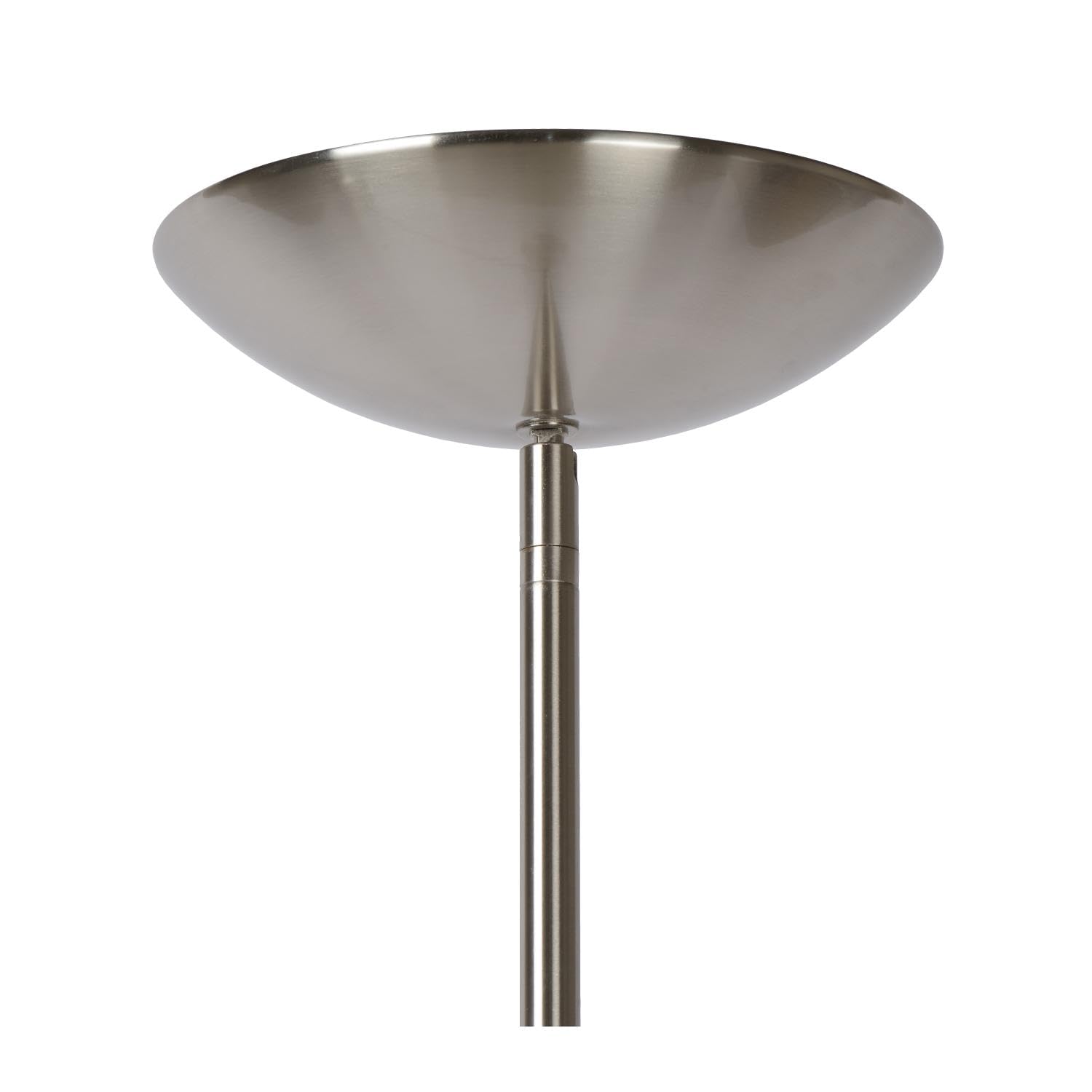 LUCIDE ZENITH - Stehlampe Mit Leselampe - LED Dim. - 3000K - Chrom Matt