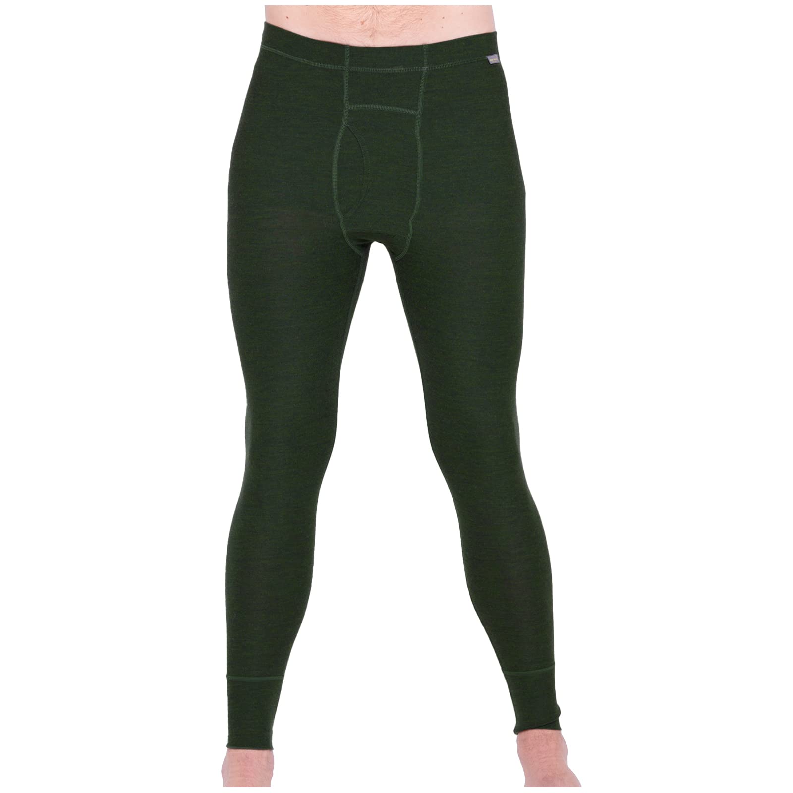 Photo 1 of MERIWOOL Men’s Base Layer Bottoms - Lightweight Merino Wool Thermal Pants Small Army Green