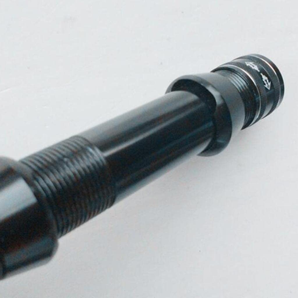 Amagogo DIY Fishing Rod Handle and Reel Seat Assembly Tools, Black, 24-26mm