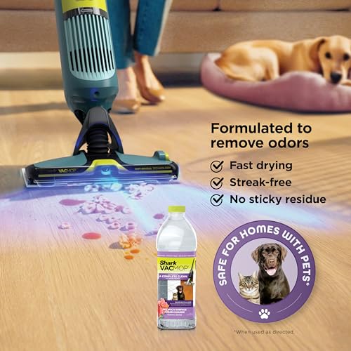 Shark VACMOP Reveal Cordless Vacuum & Spray Mop, Green, VM401 - image 8