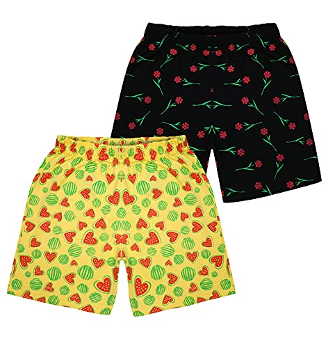 Image of MIST N FOGG Girls Cotton Printed Casual Shorts (2 Years to 12 Years)�