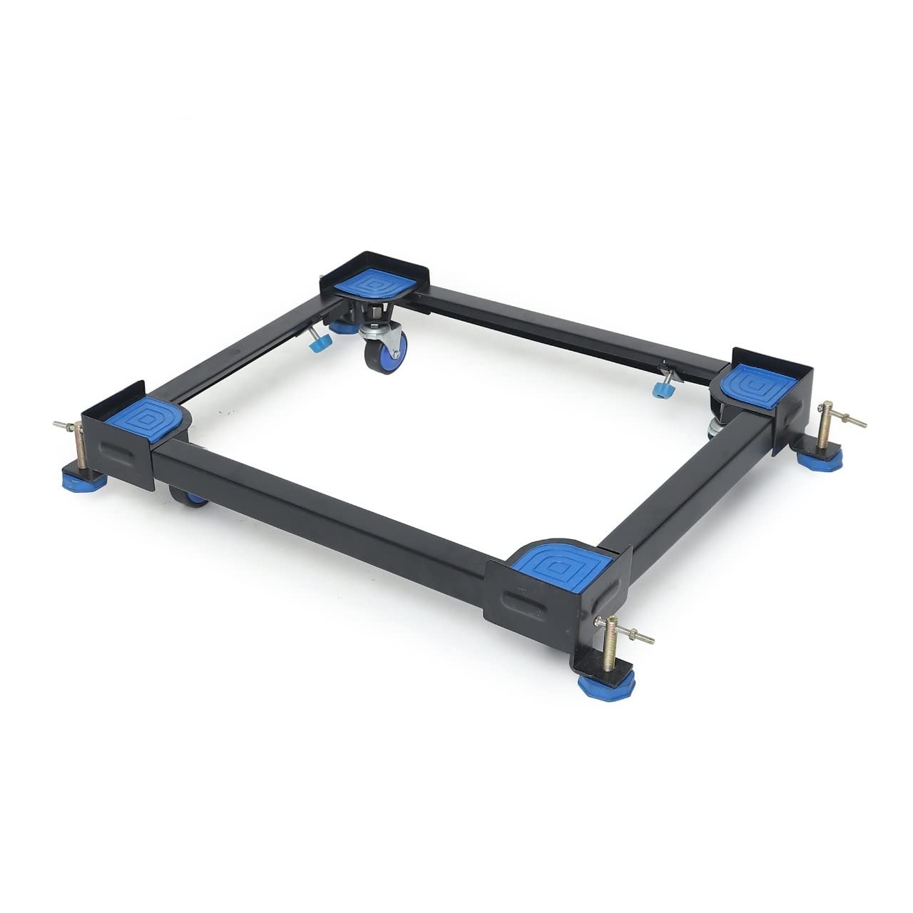 NEOSTAR Metal Heavy Duty Adjustable Front/Top Load Fully/Semi-Automatic Washing Machine/Refrigerator/Fridge/Dishwasher Stand/Trolley (Size 16"X19"-26"X32")