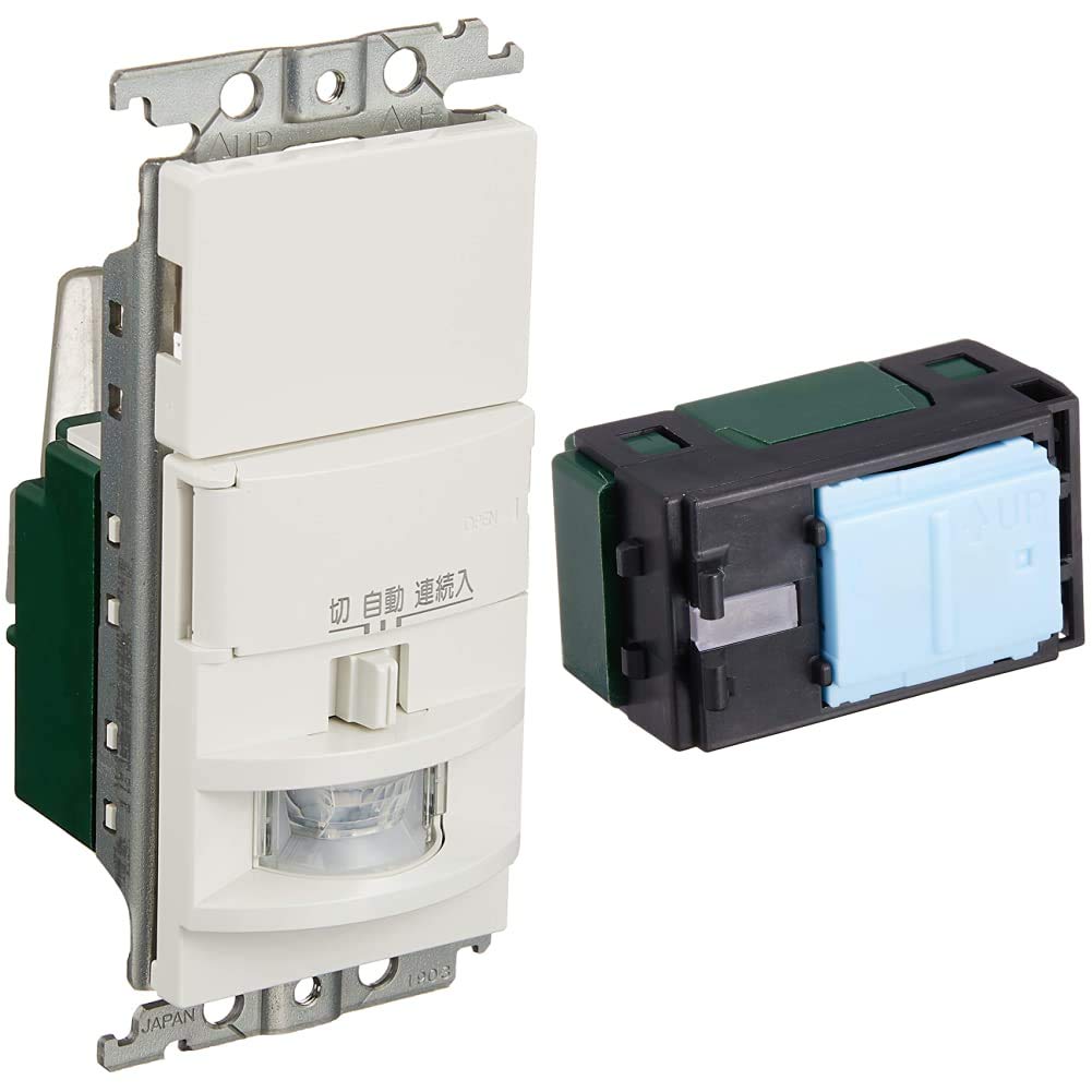 Amazon | パナソニック 壁取付熱線センサ付自動スイッチ ホワイト  