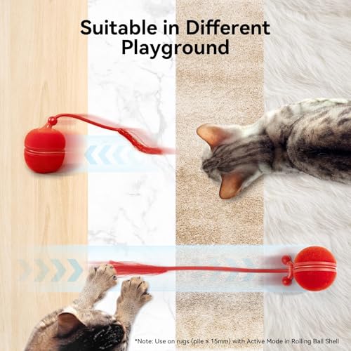 Cheerble Wicked Ball Duo2 – Rechargeable Interactive Dual-Shell Cat Toy — view 8