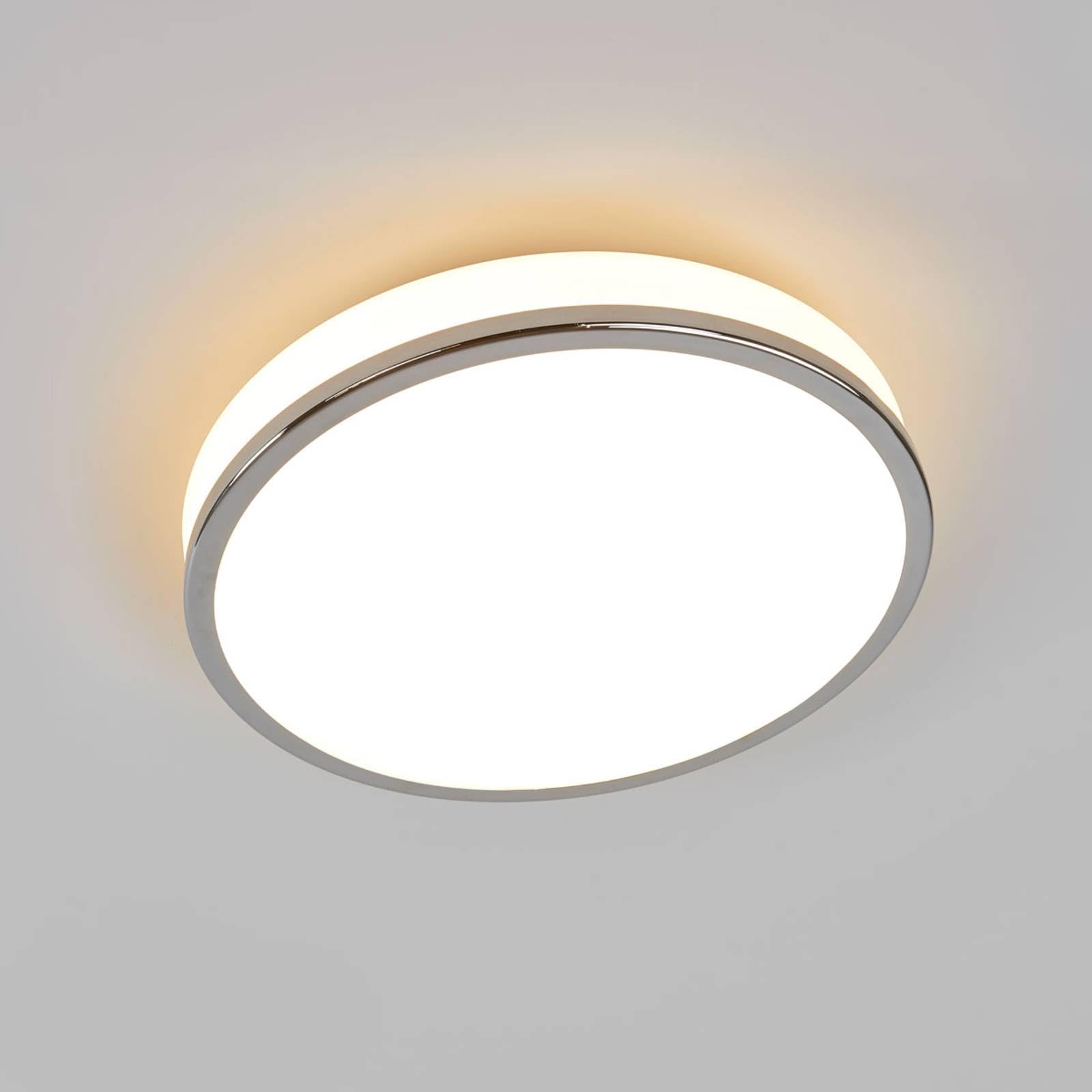Lindby Plafoniera (Moderno) colore Bianco, in Vetro ad es. Bagno lampadina inclusa plafoniera per bagno lampada