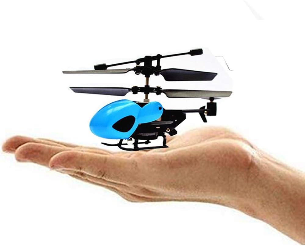 N5010 World's Smallest 3.5CH Remote Control Helicopter Indoor RC Toy for Kids Blue