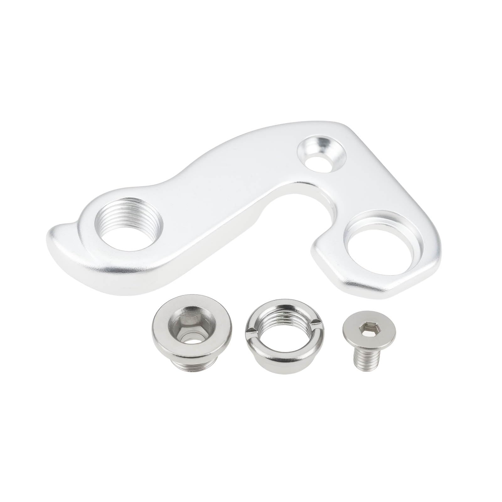 AS Axis Spindleon 1pc Silver Bike Derailleur Hanger OEM 48 Compatible with Diamondback 32-73-250 Compatible with Ghost EZ1852