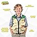 Nature Bound Cargo Vest for Kids with Zipper, 4 Pockets, and Durable Stitching