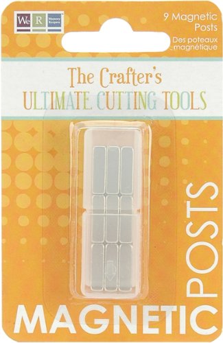 We R Memory Keepers 9 Count Magnetic Posts Refill-Pack, 0.5-Inch