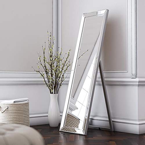 64-inch Silver Stand Mirror - 64