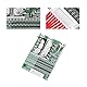 Lithium Batterie Schutzbrett, 36V 35A 10 Series Li-Ion Akku BMS PCB Board Schutz Brett mit Ausgleichfunktion für 10 Zellen Li-Ionen-Akku Zelle Pack