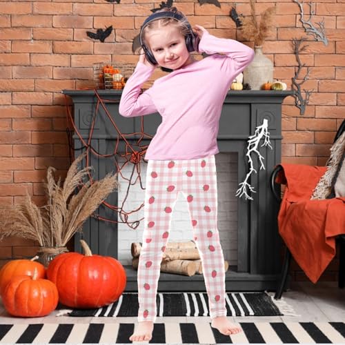 Leggings for Girls Soft & Comfortable Ankle Length Printed Leggings for Kids 4-10 Years2