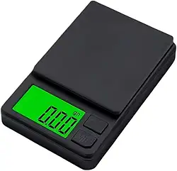 Balança Digital de Bolso 1000g x 0,01g com LCD, Alta Precisão para Joias, Alimentos, Ervas, Café e Cozinha – Portátil e Compacta.