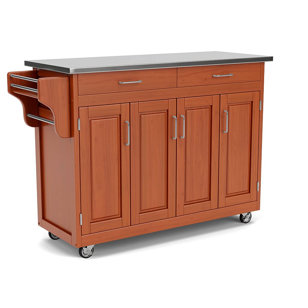 Photo 1 of ***STAINLESS STEEL TABLETOP ONLY - SEE PICTURES - NO CART INCLUDED***
Home Styles Stainless Steel Top for Mobile Create-A-Cart Kitchen Cabinet Cart