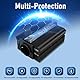 500W Wechselrichter DC 12V auf 220-230V Spannungswandler Auto Steckdose Stromwandler, Adapter Zigarettenanzünder Steckdose Auto Ladegerät, Laden Sie Ihr Laptop, Phone, Tablet Und Mehr