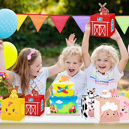 Outus-48-Pack-Farm-Animal-Party-Favor-Boxes-Farm-Animals-Gift-Boxes-Barnyard-Happy-Birthday-Candy-Treat-Boxes-Farmhouse-Animal-Party-Favor-Goody-Bags-for-Kid-Baby-Shower-Birthday-Party-Supplies Outus 48 Pack Farm Animal Party Favor Boxes Farm Animals Gift Boxes Barnyard Happy Birthday Candy Treat Boxes Farmhouse Animal Party Favor Goody Bags for Kid Baby Shower Birthday Party Supplies