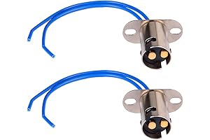 BAY15D 1157 Turn Signal Light Wiring Harness Socket Holder with Wire Connector...