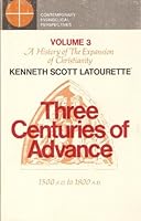 Three Centuries of Advance 1500 Ad to 1800 Ad (Volume 3) B003LCOQJ0 Book Cover