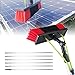 Water Fed Pole Kit Solar Panel Cleaning Tool Outdoor Window Cleaner Window Glass Window Cleaning Poles Water Fed Brush Spray Washer
