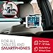 Macally HRMOUNTPROB KFZ-Halterung für Tablets und Smartphones mit Breite 11 bis 25 cm (4,5 - 10 Zoll) mit 2 verstellbaren Positionen und 360° Drehung