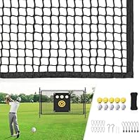Golftrainingsnetz für Hinterhof-Golfnetz mit Rückkehr zum Tragen, Golfmatte für den Innen- und Außenbereich, mehrere Ziele