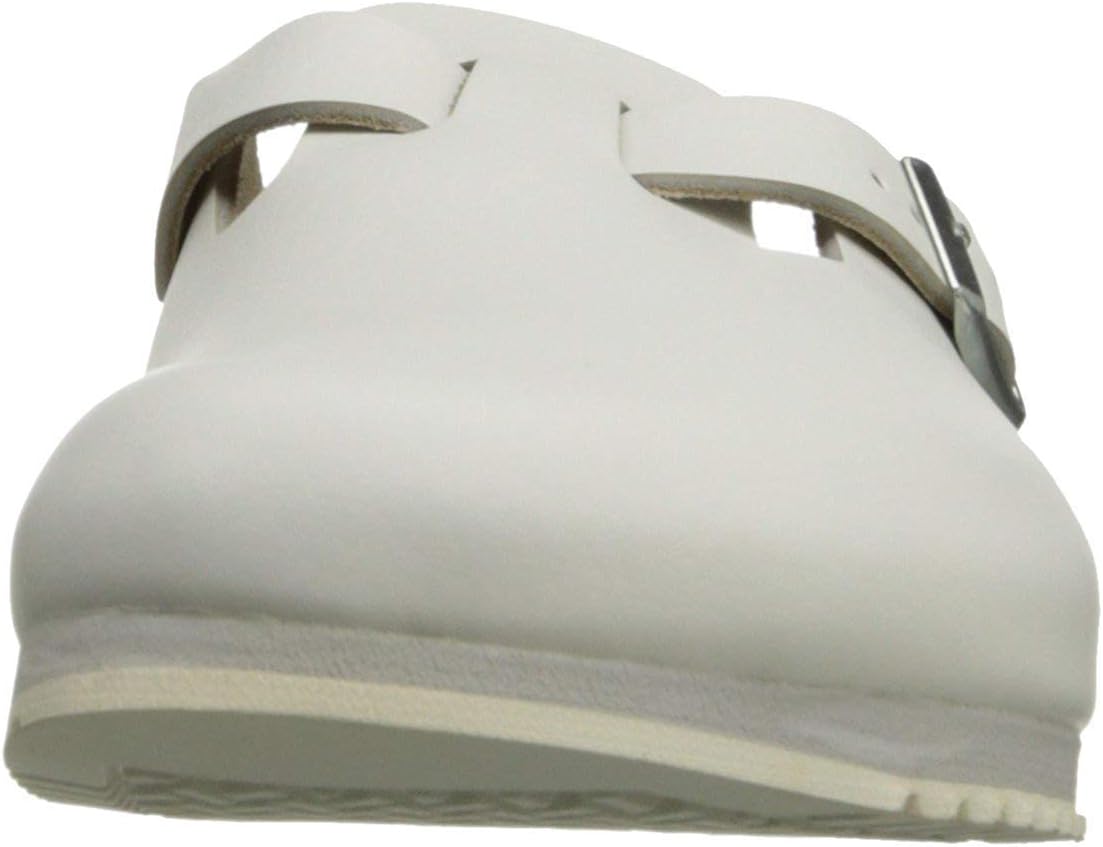 Birkenstock Women's Clogs, 12 UK Narrow 6-6.5 Women/4-4.5 Men White