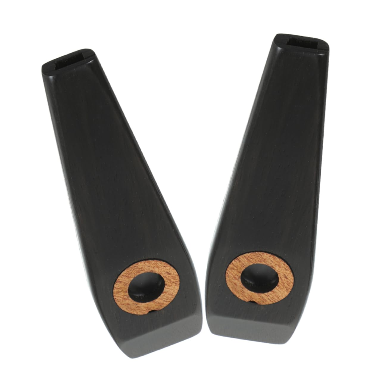 Levemolo 2 Sets Kazoo Set Adult Musical Instrument Kazoo for Music Lover Performance Kazoo Kazoos Musical Instrument Wood Kazoo for Music Accompaniment Portable Kazoo Instrument Kazoo Adult