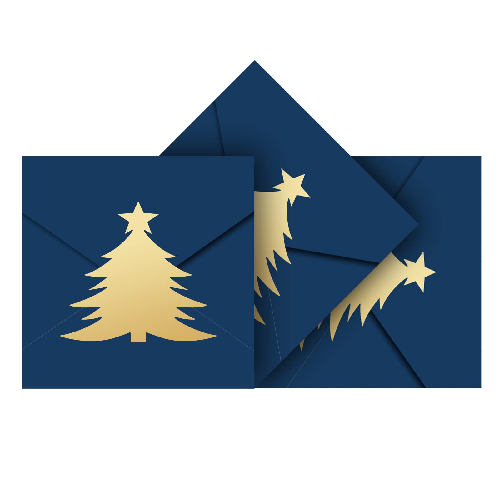 AIEX 120 Pièces Autocollants Sceau Enveloppe De Noël, Sceaux