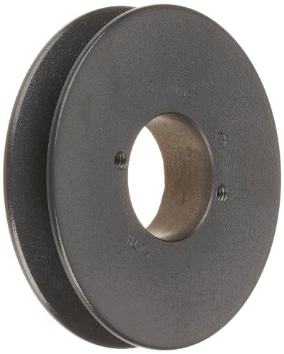 Browning BK47H Bushed Classical Gripbelt Sheave, 4L or A, 5L or B Belt, 1 Groove, Uses H Bushing