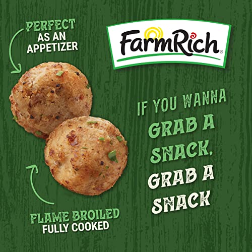 Farm Rich Homestyle Meatballs, Fully Cooked, 26 Oz  thumb #5