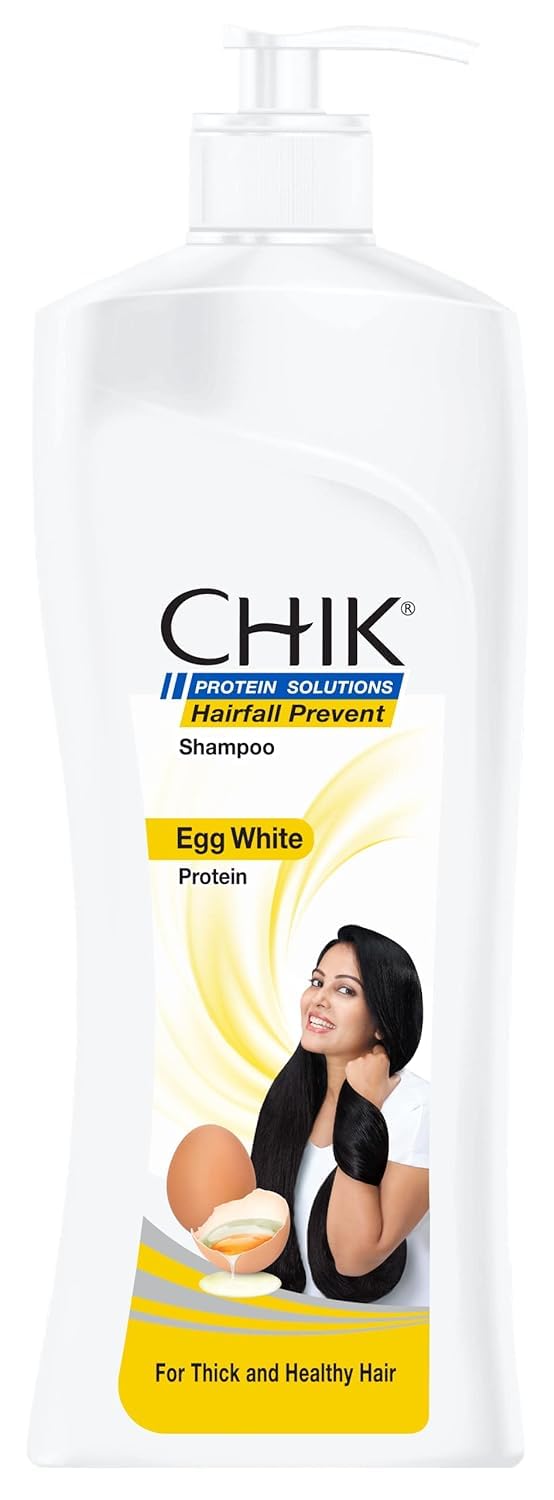 CHIK protein solutions hairfall prevent shampoo egg white protein for thick and healthy hair 380ml