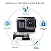 FINEST+ 60m Waterproof Housing Case for GoPro Hero 8 Black Diving Protective Housing Shell with Bracket Accessories for Go Pro Hero8 Action Came Rubber Material Pins Protect The Power Botton