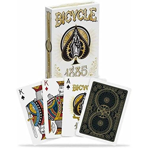 Fournier 10020281 - Bicycle 1885 Poker-Kartendeck, 1043864 – Bild 3