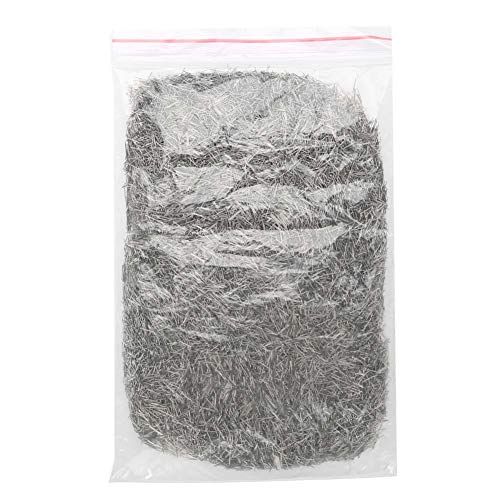 Polishing Pin, 0.5mm Tumbling Media Pins, Stainless Steel Magnetic Tumbler Finishing Pin for Jewelry Polishing Buffing & Making, (0.5mm)