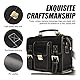 Cwatcun Kameratasche Kamera Umhängetasche Kompaktkamera Tasche Wasserdicht Retro Kompatibel für Canon Nikon Sony SLR/DSLR Spiegellose Kamera und Objektiv Schwarz, Mittel