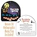 Halloween Haunters Animated 6 Foot Long Inflatable Black Coffin with a Rising Dracula Vampire Yard Prop Decoration with LED Lights - Indoor Outdoor Lawn Graveyard Cemetery Blow Up Haunted House Party