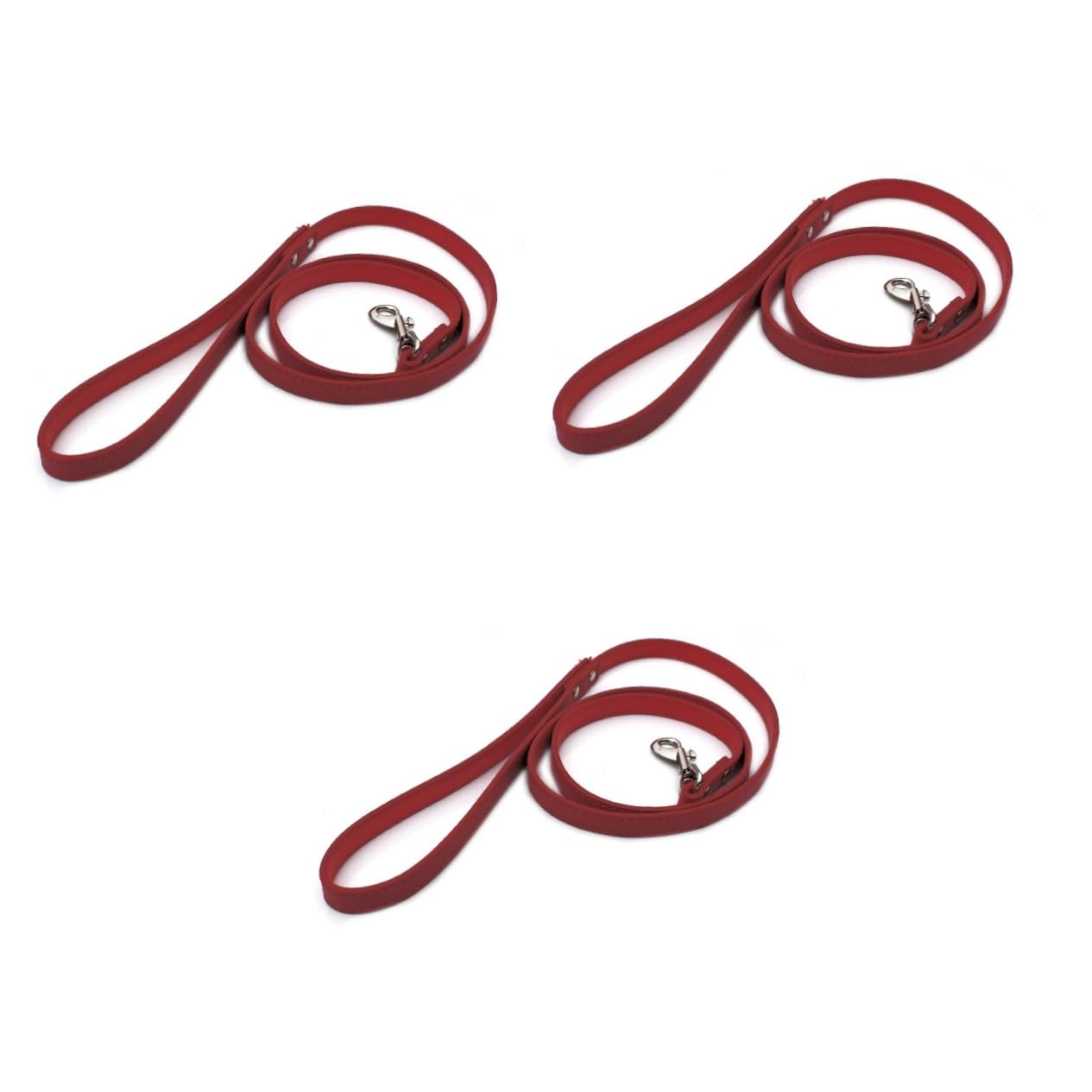 Housoutil3pcs Pet Pomeranian Fish Worm Feeder Rope Fish Tank Log Supplies Puppy Lead Pu Lead Dog Veil Wedding Pu Dog Lead Leash Small