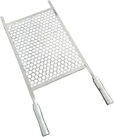Pantheon Inox - Grelha Moeda 30x40cm Inox Cabo Alumínio Cód: 920-30A