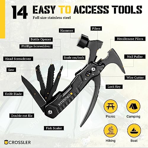 Multi-Tool-Hammer-14-in-1-Multi-Functional-Hammer-Survival-Portable-Multitool-with-Hammer-Camping-Accessories-Survival-Gear-Anniversary-Unique-Gifts-for-Him-Boyfriend-Husband