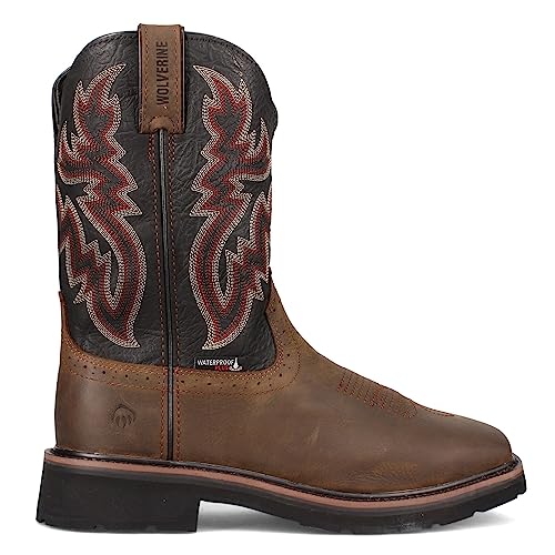 Wolverine Unisex-Adult Rancher Waterproof Square Toe Wellington2