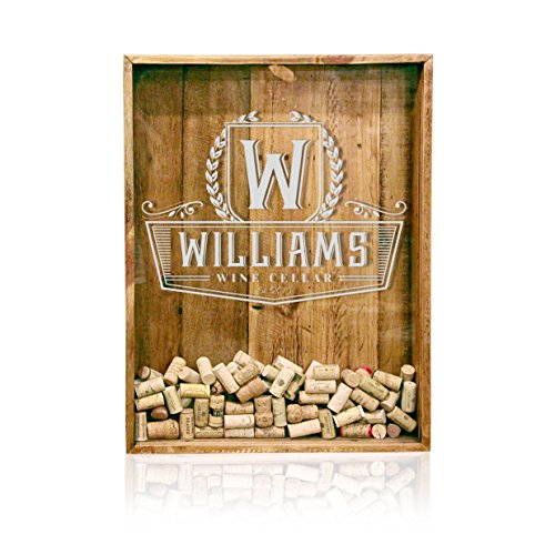 18x24 Shadow Box Cork Holder Wine Cork Holder, Wine Cork