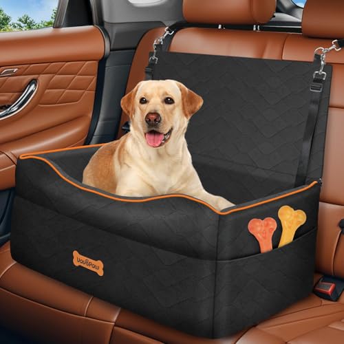 VavoPaw Hunde Autositz für Mittlere Hunde unter 50 Pfund oder 2 Klein Hund unter 25 Pfund,...