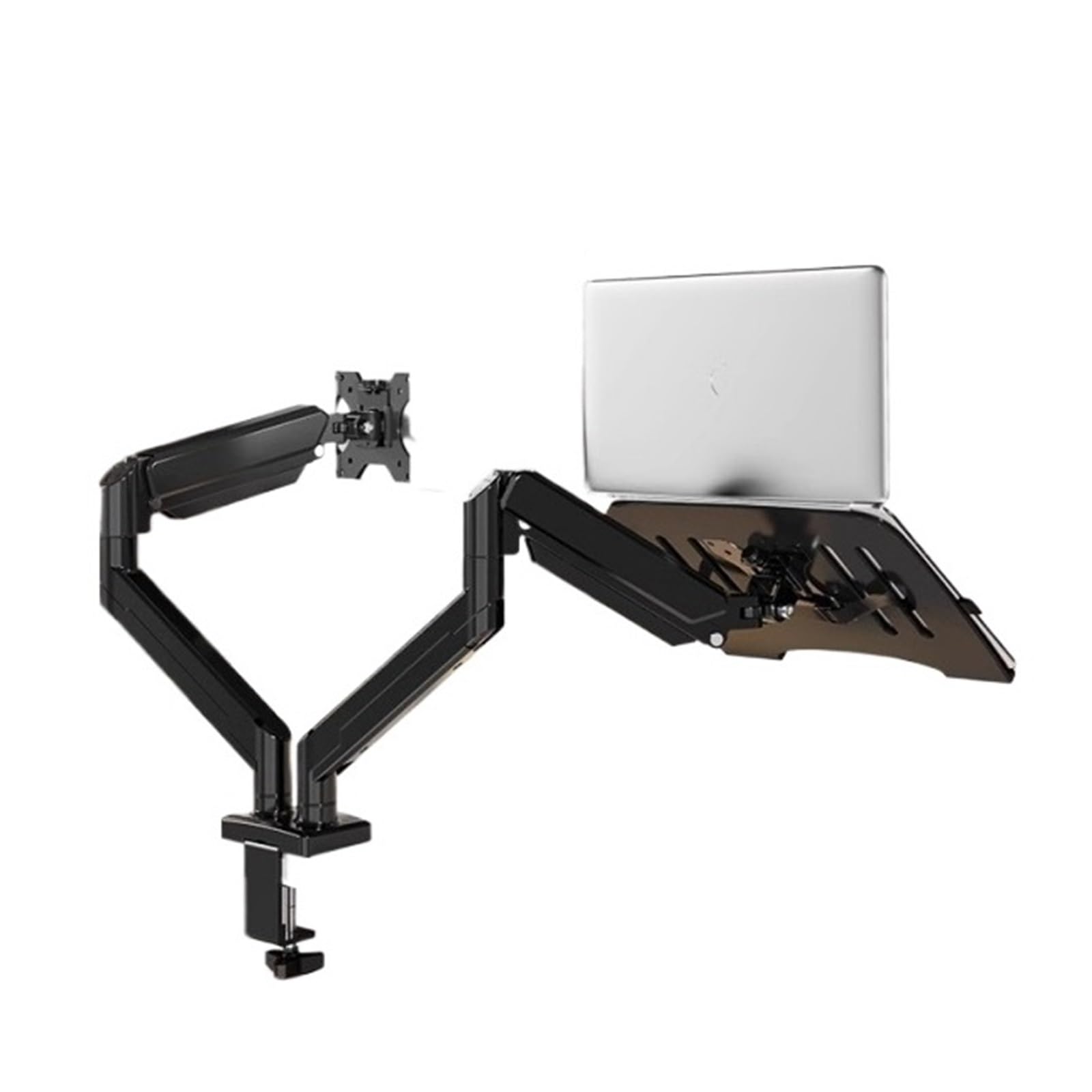 Ikpgbzxm One Screen Computer Monitor Stand Robotic Arm Desktop Rotating Screen(One Screen)