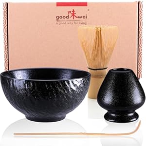 Goodwei Matcha Set Rokku Kuro 80