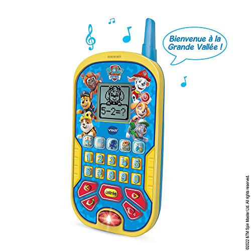 VTech Ordinateur Enfant Enfant & – Pat Patrouille Le Smartphone Éducatif Jouet Interactif – 3/ Version FR Enfant - vue 7