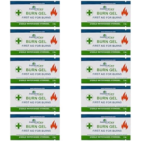 IndustraCare 10 Pack Burn Gel Sachets Cover